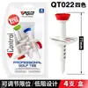 Pgm Tee de Golf Ajustable con Límite Ayuda para Apuntar 77mm Driver Tee Largo 4 Piezas/Caja