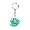 Llavero de Sirena Spot Decoración de Regalo del Océano Amazon Cross-Border Llavero de Concha Estrella de Mar Tortuga de Playa
