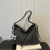 Bolso tote minimalista y casual estilo coreano para mujer, nueva colección 2026, gran capacidad, diseño de lunares, bolso de hombro y mochila para ir al trabajo