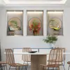 En nombre de la tienda de peluquería ama de llaves planta flores pegatinas 3D en maceta pasillo escalera pintura decorativa hotel restaurante mural pintura autoadhesiva