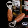 Acero inoxidable 304 abridor de cerveza mango de pera amarilla abridor de botellas abridor de botellas de cerveza abridor de botellas