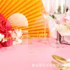 Letrero Digital de Asiento Semicírculo Transparente Acrílico Arcoíris DIY Adornos de Fiesta Acrílicos en Blanco Letrero de Mesa para Bodas