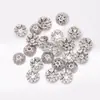 Accesorios para Joyería DIY al por Mayor Creativo Separadores de Plata Xizang 8mm Aleación Tori Pendientes Retro Accesorios para Pulsera