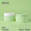 Botella de Crema Personalizada de 100g Tapa de Rosca Ancha de 68 Dientes para Crema Plástico PET Flor Té Fruta Seca Botella de Embalaje Fábrica de Origen