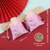 Bolsas de la Suerte Bordadas Estilo Antiguo al por Mayor, Bolsitas de Regalo, Adornos para Colgar en el Coche, Bolsitas Vacías con Cordón de Borla de Oración