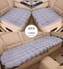 Cojín para Asiento de Coche Invierno Pelo Corto de Conejo Burbuja 3D Funda Almohadilla de Asiento Cálida Universal Cubierta para Asiento Individual Fila Trasera