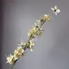 Flor Artificial Capim-de-Fogo para Casamentos, Auditórios, Adereços de Fotografia, Decoração de Casa e Paisagismo Externo
