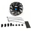 Ventilador de Condensador de Equipo de Refrigeración de Coche Modificado 12V 80W Ventilador de Refrigeración Ventilador de Tanque de Agua Totalmente de Aluminio Adecuado para Civic