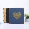 Directo de Fábrica Papel Kraft Vintage DIY Anillo de Hierro Álbum de Fotos Pegado a Mano Álbum con Anillo de Hierro Polaroid Traje Venta al por Mayor