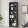 Estante sob medida, estante de livros, armário de armazenamento de piso, armário de armazenamento simples estilo nórdico, estante estreita, pequeno armário de madeira, tamanho personalizado