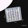 Molde de Silicona para Tallado de Uñas Nuevo Transfronterizo, Molde de Impresión para Árbol de Navidad, Campana, Hombre de Jengibre, Herramienta DIY para Uñas en Relieve