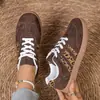 Sapatos Casuais Versáteis Femininos de Novo Estilo Transfronteiriços Europeus e Americanos Estampa de Leopardo para Comércio Exterior Sapatos de Salto Único Tamanho Grande Tamanho Grande Retrô Atacado Tamanho Grande