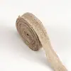Fita de juta, tira de serapilheira, fita para embrulho de presente de panificação, corda de juta vintage, fita, material decorativo DIY, fabricante em estoque