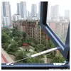 Limitadores para Puertas y Ventanas de Aleación de Aluminio con Rotura de Puente Térmico, Ventanas de Apertura Interior y Exterior, Fijadores a Prueba de Viento, Barras de Soporte, Posicionadores Amortiguadores, Soportes de Viento sin Taladro