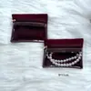 Bolsa de Cierre de Terciopelo para Joyería con Cremallera, Semitransparente, Antioxidación, Bolsa Portátil de Almacenamiento para Viajes para Pendientes, Aretes, Collares y Joyería
