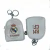 Argentina Juventus Paris Real Madrid Chelsea Mini Pelota de PU con Logo Billetera para Monedas Bolso para Llaves Souvenir para Fans Bolsa Pequeña