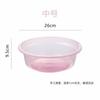 Bacia de Plástico Transparente Espessada Bacia de Lavar Bebê Bacia de Lavanderia para Dormitório de Estudante Grande Bacia para Lavar Vegetais Bacia para os Pés Doméstica