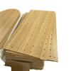 Estante de almacenamiento de tablero perforado para pared, tablero decorativo para colgar en la pared del pasillo, tablero de madera sin perforaciones