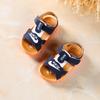 Sandalias de punta abierta para niños de 1 a 3 años, zapatos de playa de verano para niños, sandalias para bebés para niños, suela suave antideslizante, zapatos para niños, moda 0