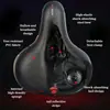 Selim de Bicicleta Respirável Oco para Homens e Mulheres, Bicicleta de Estrada MTB, Amortecedor, Confortável, Assento Grande, Assento de Bicicleta