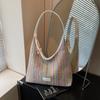 Bolso de Paja Tejida Estilo Bohemio Transfronterizo para Mujer Gran Capacidad Nuevo 2025 Estilo Resort de Verano Bolso de Playa
