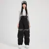 Pantalones de Esquí para Hombres y Mujeres, Equipo Profesional 3L para Exteriores, Pantalones de Nieve de Invierno a Prueba de Viento e Impermeables, Listos para la Venta