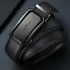 Cinturón Nuevo para Hombre Piel Genuina Hebilla Automática de Alta Gama Casual Versátil Cinturón de Piel de Vaca para Hombre Negocios Jóvenes y de Edad Media Cinturón para Pantalones