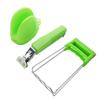 Conjunto de Quatro Peças de Tigelas e Pratos Domésticos Prontos de Fábrica, Luvas de Silicone, Pegadores de Prato Antiderrapantes, Multifuncional