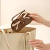 ¡Guau! Bolsa de Almacenamiento Personalizada para Gafas, Bolsa Portátil Anti-Pérdida para Gafas de Sol de PU para Niñas, Estuche de Gafas con Colgante de Alta Gama