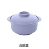 Tigela Criativa de Macarrão Instantâneo Sabor Trigo com Tampa Tigela de Sopa para Estudantes Utensílios de Mesa Marmita Tigela de Macarrão Instantâneo Copo de Macarrão Instantâneo Venda Direta da Fábrica