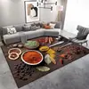 Tapetes Tridimensionais 3D Atacado para Grandes Áreas Comerciais, Quartos Modelo de Hotel, Uso em Cozinhas Transfronteiriças, Antiderrapantes, Resistentes à Sujeira, Fácil de Limpar