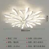 Lâmpada de Teto LED Moderna Minimalista Lâmpada de Quarto Pétalas Criativas Lâmpada Principal para Sala de Estar Lâmpada para Restaurante Estudo Lâmpadas de Zhongshan