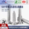 Tornillos Autorroscantes de Acero Inoxidable 304 Cabeza Redonda Phillips Cola Puntiaguda Tornillos Autorroscantes para Madera M2M2.5M3M3.5