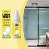 Jakehoe Spray Desodorante para Inodoro Sabor Limón Limpieza de Inodoros Fragancia Fresca Desincrustante Mantenimiento Agente Fragante para Baño