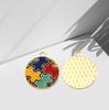 Llavero Colgante Rompecabezas Bloques de Construcción Irregulares Muñeca Diseño de Nicho Pulsera Pulsera Colgante Accesorios de Joyería