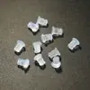 Tapones para los oídos, Gorros para los oídos, Tapones de tachuela transparentes de silicona, Accesorios para manualidades, Tapones para los oídos anticaída, Pendientes chapados en oro de 14K, Diseño anticaída