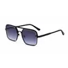 Gafas de sol de moda cuadradas europeas y americanas 2026 para hombre, Gafas de sol retro de doble puente para exteriores con protección UV para hombre, Transfronterizo