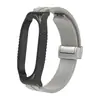 Adecuado para Xiaomi Mi Band 3/4/5/6/7/8 Generación Correa de Silicona Magnética Plegable Correa Universal Xiaomi Mi Band