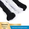 Banda Elástica Redonda Atacado em Estoque do Fabricante 2mm Corda Elástica de Pula-Pula Acessórios de Elástico de Borracha Corda Elástica 1mm Cordão Elástico