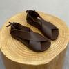 Sandalias Hechas a Mano Retro Súper Versátiles y Elegantes de Moda Verano 2026 para Mujer Sandalias Casuales de Suela Suave y Tacón Bajo