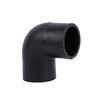 Codo de 90 Grados Tipo Tope de HDPE Codo de Diámetro Igual Accesorios para Tuberías de Drenaje y Suministro de Agua de PE Codo de Tope Codo de Soldadura Accesorios