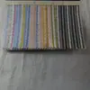 Fios de Algodão Puro Tingidos em Fio com Listras Bolha, Listras Coloridas Jacquard, Tecidos com Listras Tingidas em Fio Bolha, Tecidos de Algodão Puro Seersucker para Roupas de Alta Qualidade