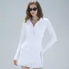 Chamarra de Yoga LULUZGLY Otoño e Invierno para Mujer, Cuello Alto, Corte Ajustado, Top Deportivo para Exteriores, Chaqueta para Correr y Fitness