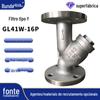 Filtro Tipo Y Geral Alemão Aço Inoxidável Filtro com Flange GL41W-16P Aço Inoxidável 304 Coador DN150