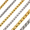 Cadena de Perlas Transfronteriza Acero Inoxidable Chapado en Oro de 18K Cadena de Bolas Cadena de Combinación diy Cadena para Suéter Pulsera para Hombre Collar Joyería