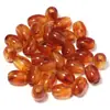 Cuentas de ábaco de acrílico de color sólido agrietadas con agujero grande para pulsera de cuentas DIY, collar, accesorios para cadena de mano, bolso