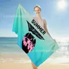 Toalla de Playa Transfronteriza Personalizada con Patrón Impreso Digitalmente Toalla de Baño Esterilla de Playa para Nadar Toalla de Regalo Toalla de Baño de Playa Venta al por Mayor