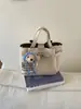 Bolso de Mano de Lujo Transfronterizo para Mujer, Moda Retro Tendencia Invierno 2025, Bolso Tipo Cesta Versátil, Bolso Cruzado
