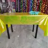 Mantel rectangular desechable para decoración navideña, impermeable, con diseño de viento mágico, para fiestas de cumpleaños, venta al por mayor