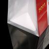 Bolsa de Compras Transparente de Plástico con Logo Impreso, Bolsa de Regalo Frosted para Compras, Bolsa de Souvenir Pp para Bebidas al por Mayor, Portátil de Gran Capacidad